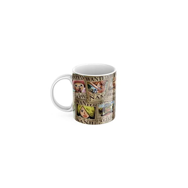 One Piece Mug Poster Wanted | 460 ml | Céramique TripleAPlus