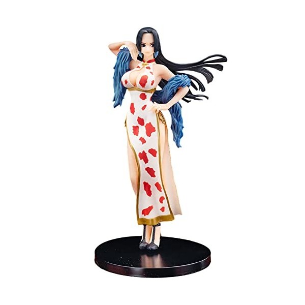 Hilloly One Piece Figurines de Boa·Hancock, 1 PCS Bureaue Voiture Décoration, Anniversaire Cake Topper Figurines Pirate Nauti