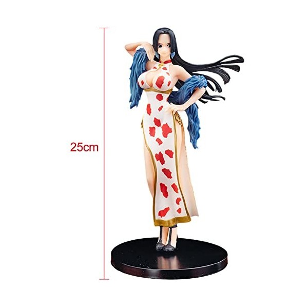 Hilloly One Piece Figurines de Boa·Hancock, 1 PCS Bureaue Voiture Décoration, Anniversaire Cake Topper Figurines Pirate Nauti