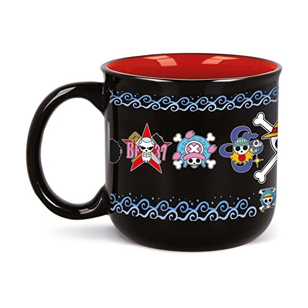 Stor ONE PIECE - Mug BREAKFAST - Mug LÉquipage du Chapeau de Paille - tasse de thé - tasse à café - céramique
