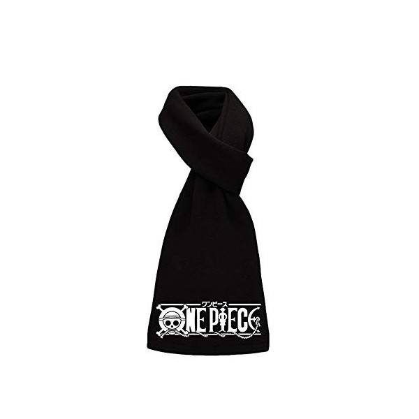 Unisexe Écharpe Chaud Automne Hiver Écharpe à Imprimé Anime Foulard（One Piece）