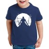 Zoro Moon One Manga T-Shirt Luffy pour Enfants Anime Piece, Kinder T-Shirt Größe:110-116 5-6 Ans , Kinder Farben:Noir