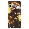 Zenitsu Agatsuma Demon Slayer Kimetsu no Yaiba Anime japonais Manga Coque anti-chute Compatible avec iPhone 7/8/SE 2020