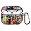I3C Anime Luffy Airpods Coque, étui pour écouteurs,Airpods Case Protection Mignonne pour AirPods 1st2nd Aiprpods Pro Accessoi