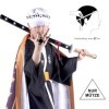 CoolChange Trafalgar D. Law Casquette ballon après le saut du temps | Casquette Cosplay | Blanc