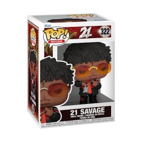 Funko Pop! Rocks: 21 Savage - Figurine en Vinyle à Collectionner - Idée de Cadeau - Produits Officiels - Jouets pour Les Enfa