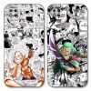 2 Pièces Coque pour Xiaomi Redmi 9C 4G /9C NFC/10A 6.53, Animé One Piece Luffy Gear 5 Nika Zoro Sun God avec Protection Cam