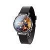 GuoqiaikSTO Naruto Series, Anime,Étanche Analogique Quartz Bracelet en Cuir Montre Mode Montre Unisexe Garçon Fille Cadeau.