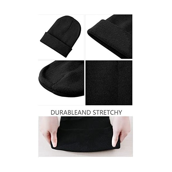 Bonnet Anime One Piece Bonnet Élastique Automne Hiver Bonnet De Ski Casquette De Sport Tricot Bonnet Slouch Calotte Hiver Cha