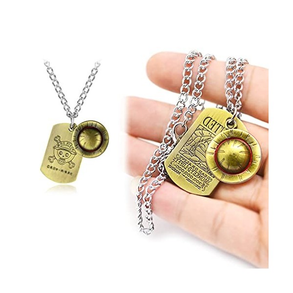 Zaky One P. Lot de 13 bracelets en cuir tressé avec pendentif en forme de squeleton et chapeau de paille pour homme