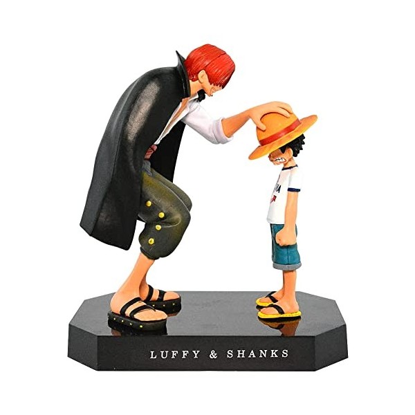 Gujey Anime One Piece Figurine - Figurine Anime One Piece Quatre Empereurs Shanks Enfance - Figurine daction de Collection a