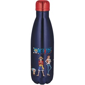 Stor ONE PIECE - Grande Bouteille Isotherme - Gourde réutilisable EQUIPAGE LUFFY- Bouteille transportable - 780 ml