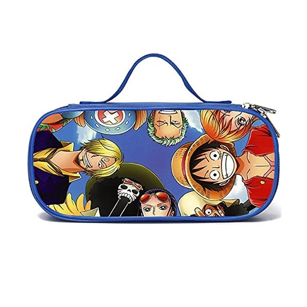 Trousse Scolaire One Piece Manga Luffy Trousse - simyron Trousse à Crayons Garçon Pochette à Crayons Enfants Étui à Crayons T