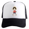 WANHONGYUE One Piece Monkey D Luffy Anime Casquette de Baseball Unisexe Réglable Baseball Cap Trucker Mesh Cap Été Snapback C
