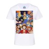T-Shirt Enfant Mixte One Piece Equipage Pirate Selfie Manga Anime Japon