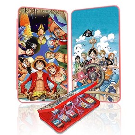 iQiin Étui pour Carte de Switch, Stockage Jeu Nintendo Nouvel Etui Protection Mince Portable 3D Dynamic Vision, 24 Cartes TF 