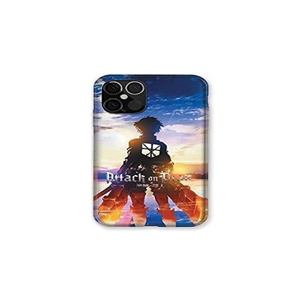 Coque pour Iphone 12/12 Pro Manga One Piece Ace Noir