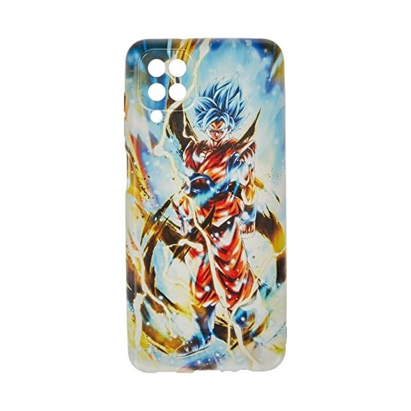 Cokitec Coque pour Samsung Galaxy A12 Manga One Piece Tete de Mort Multicolore