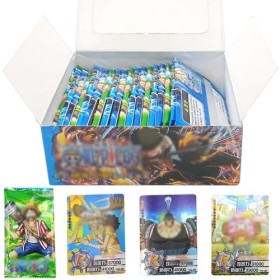 CBOSNF Anime Cartes Packs, 180 Pièces Cartes à Collectionner One p-iec, Trading Card Booster Box Anime Games Jeu de Cartes Tr