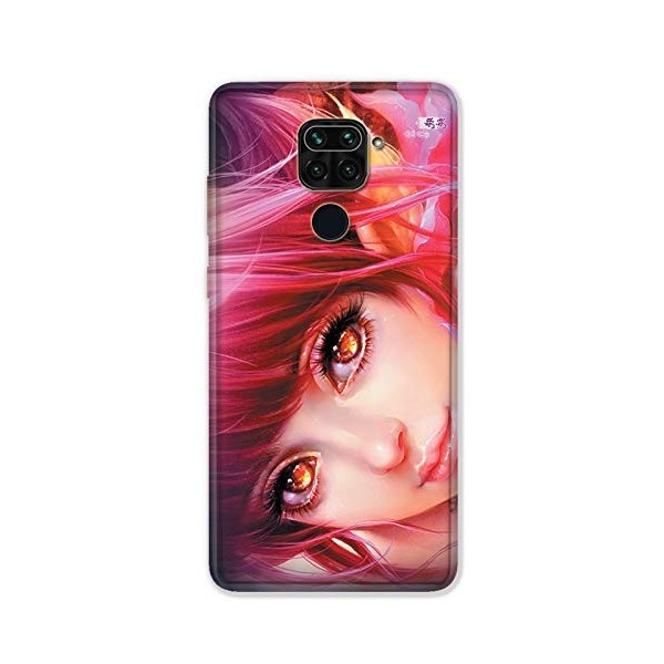Cokitec Coque pour Xiaomi Redmi Note 9 - Manga One Piece Tete de Mort