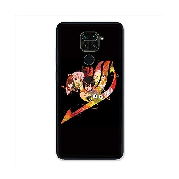 Cokitec Coque pour Xiaomi Redmi Note 9 - Manga One Piece Tete de Mort