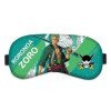 Masque de sommeil occultant One Piece Zoro Anime pour homme et femme, doux et confortable, adapté pour les voyages, les pause