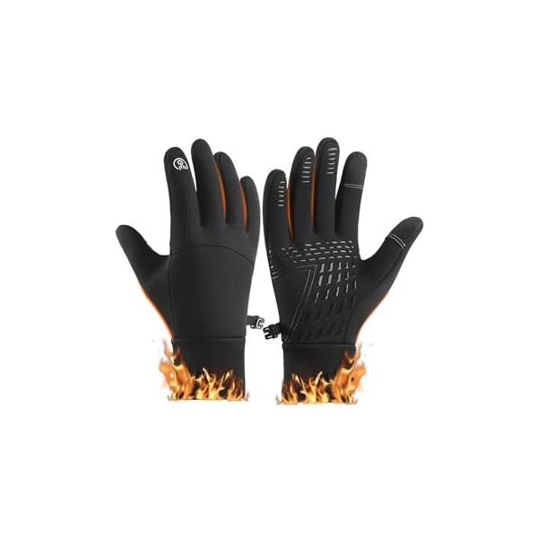 Victoper Gants dhiver pour Hommes et Femmes,2023 Améliorés Gants Hiver Chaud Conception à écran Tactile,Imperméable et Coupe