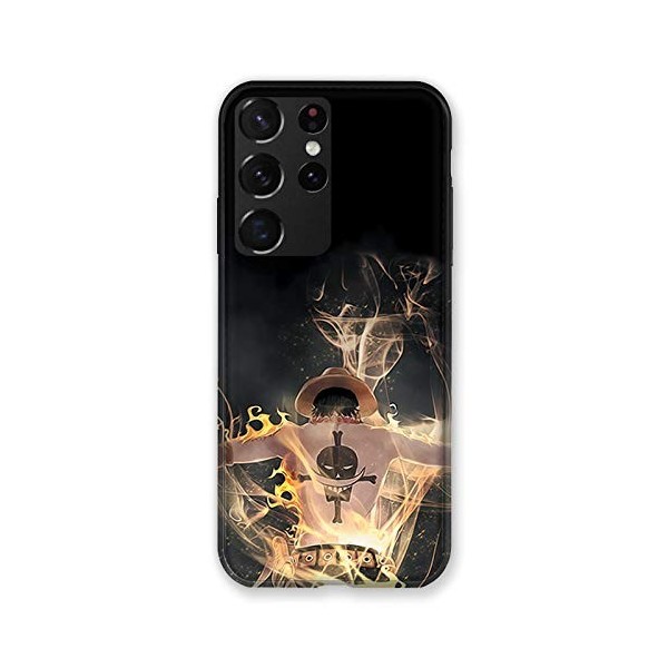 Coque pour Samsung Galaxy S21 Ultra Manga One Piece Tete de Mort
