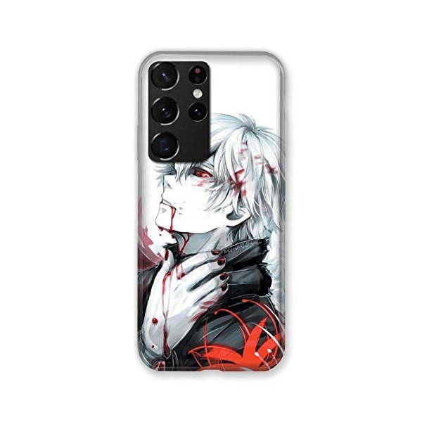 Coque pour Samsung Galaxy S21 Ultra Manga One Piece Tete de Mort