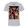 T-Shirt Enfant Mixte Luffy Shank Ace Gold Roger One Piece Manga