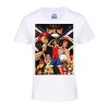 T-Shirt Enfant Mixte Luffy Shank Ace Gold Roger One Piece Manga