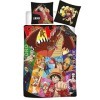 Parure de Lit One Piece Punk Hazard, Housse de Couette 140x200 cm + Taie dOreiller 63x63 cm, 100% Microfibre