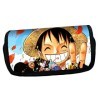 LGQHCE One Piece Trousses à Crayons Étui à Crayons Grande Capacité One Piece Sac a Crayons Enfants 3D Sac de Papeterie Trouss