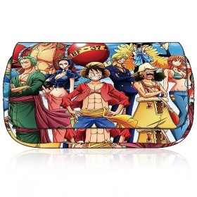 CBOSNF One Piece Sac à Stylo Sac à Crayons en Toile Grande Capacité,One Piece Trousse Crayons,Étudiant Papeterie Toile Zipper