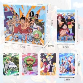 IOSCDH 180pcs Carte à Collection One Piece Game Carte Entertainment Cards Game Athletic Cards One Piece Anime Cards Animation