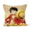ONE PIECE-003 - Taie doreiller décorative sur le thème anime japonais dimensions 40 x 40 cm