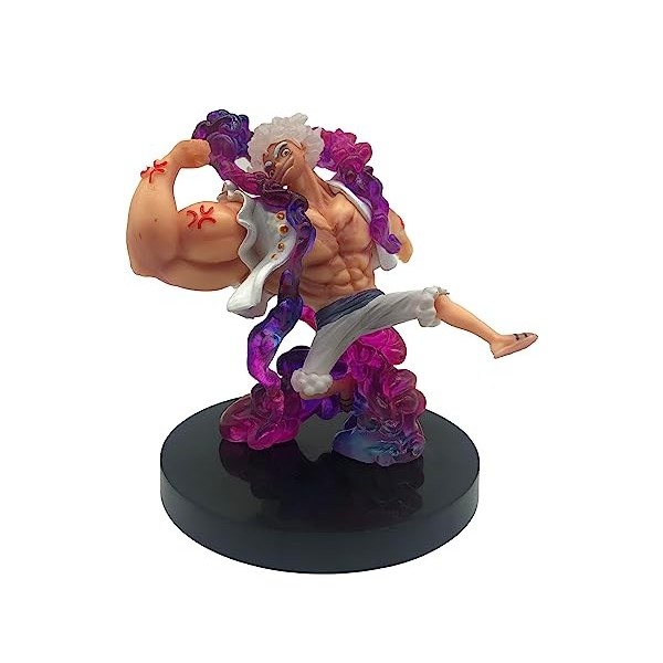 JAW REX One Piece Anime Small Monkey D. Luffy Figurine 12 cm | Gear 5 Mucki Mucki