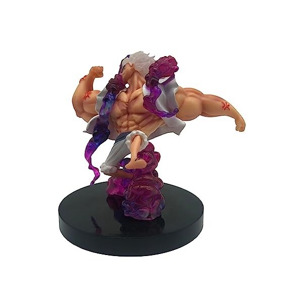 JAW REX One Piece Anime Small Monkey D. Luffy Figurine 12 cm | Gear 5 Mucki Mucki