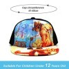 Casquette Enfant Garcon, One Piece Casquette Baseball Casquettes Réglable Baseball Casquette avec Motif Dessin Animé pour Spo