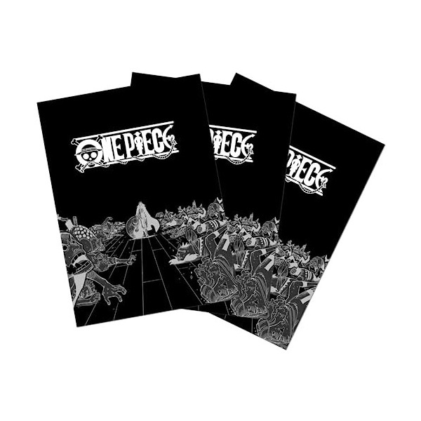 TCG Shanks Haki Sleeves One Piece | 70 pochettes pour cartes de taille standard pour One Piece, Magic The Gathering, Pokemo