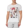 Naruto MENARUTTS116 T-Shirt, Blanc, XL Homme