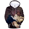 YIMIAO Enfants Impression en 3D Sweat à Capuche Fairy Tail Pullover Japonais Animé Cosplay Gray Natsu Manches Longues Sweat-S