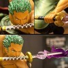 Roronoa Zoro Figurine One Piece Figurine Anime Sauron Trois Swords Zoro Statue Trois Mille Mondes Zoro Figurine en PVC Person
