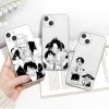 4 Pièces Coque pour Apple iPhone 11 6.1, Animé One Piece Luffy Zoro Gear 5 Sun God Nika avec Transparent Protection Etui Ho