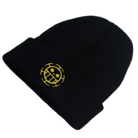 One Piece Trafalgar Laws Anime Chapeau chaud tricoté Chapeaux dhiver Chapeaux doux Chapeaux dhiver pour femmes et hommes Mu