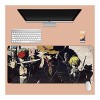 One Piece Tapis de Souris XL 900x400mm Hydrorésistant Anime Mouse Pad Grand Tapis de Souris Gamer avec Base en Caoutchouc Ant