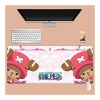 One Piece Tapis de Souris XL 900x400mm Hydrorésistant Anime Mouse Pad Grand Tapis de Souris Gamer avec Base en Caoutchouc Ant