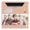 One Piece Tapis de Souris XL 900x400mm Hydrorésistant Anime Mouse Pad Grand Tapis de Souris Gamer avec Base en Caoutchouc Ant