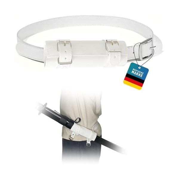 Katana Porte-épée avec ceinture – Ceinture robuste pour un transport confortable – Accessoire parfait pour les reconstitution
