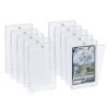 Mcbazel Lot 10 Porte-Cartes Magnétique 35PT Étui pour Cartes de Jeu Dur Étui de Protection Protege Carte de Jeu MTG Card avec